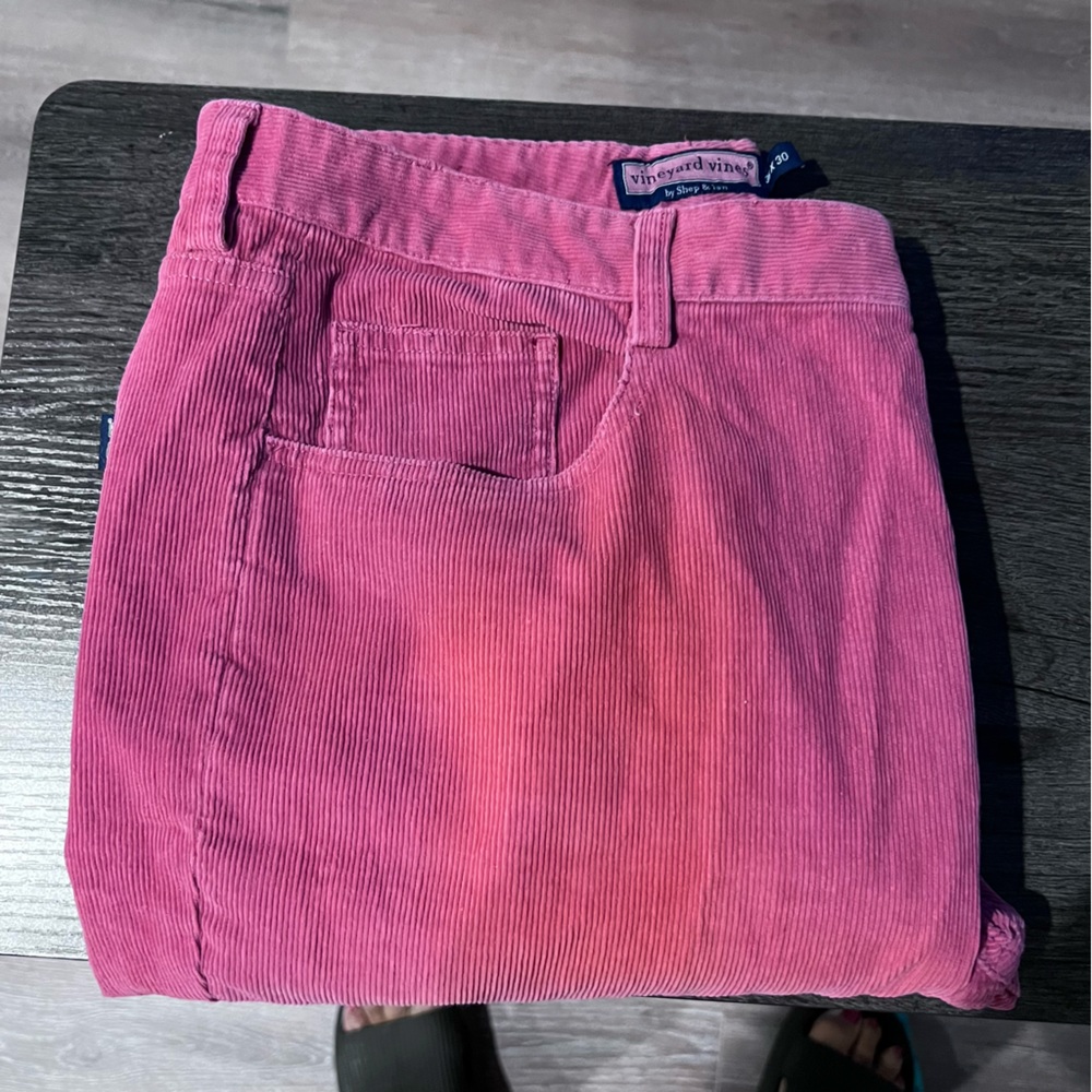 Vineyard Vines Nantucket red corduroy men’s pants